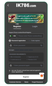 IK 786 Game