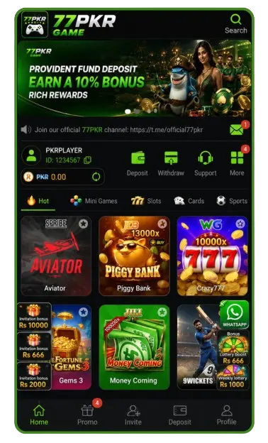 77Pkr Game